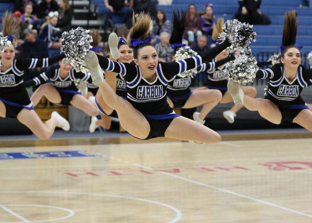 Carbon Cheer Has Great Showing at Utah State Cheer Competition *Photo
