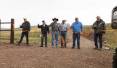 mark_hadley_8_5_2022_LEFT_to_RIGHT_Mike_Canning_DWR_Gary_Jenkins_MDF_Troy_Justenson_SFW_Mike_Laughter_Ron_Camp_RMEF_and_Todd_Adams_DNR_cut_the_ribbon_at_Cinnamon_Creek_WMA_ribbon_cutting-scaled.jpg